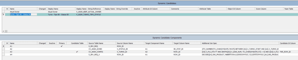 Assignment Candidato Dinâmico Complexo