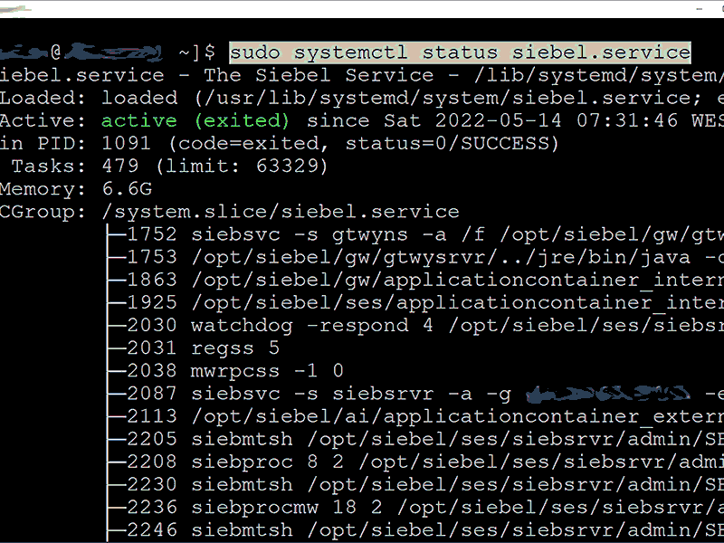Siebel como Serviço Linux 3 Shell Scripts para Automatizar Systemctl