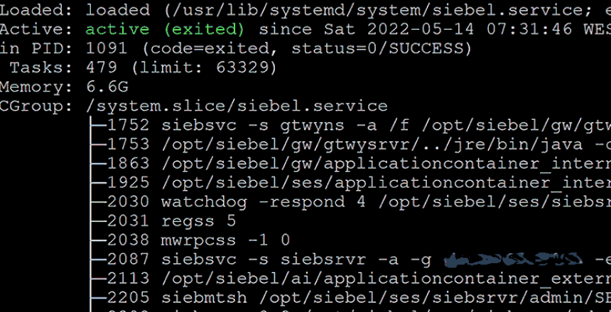 Siebel como Serviço Linux 3 Shell Scripts para Automatizar Systemctl